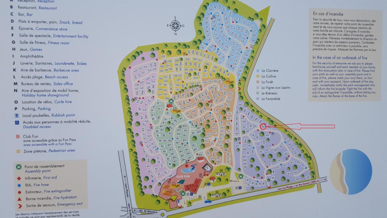 Campsite Agreable Mobilhome 6 - 8 Places